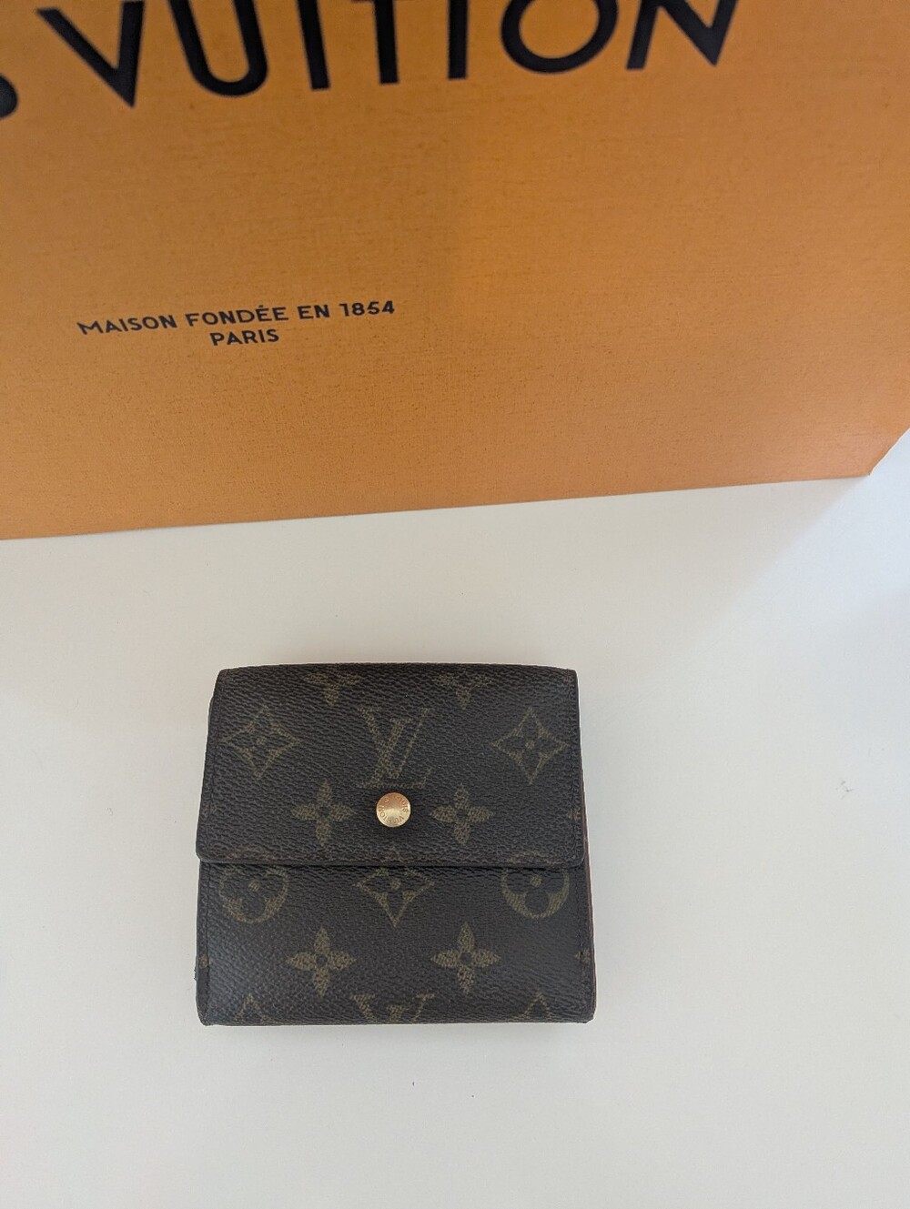 Louis Vuitton Vintage Monogram Compact Bifold Wallet Beautiful TH0090 - Picture 2 of 12